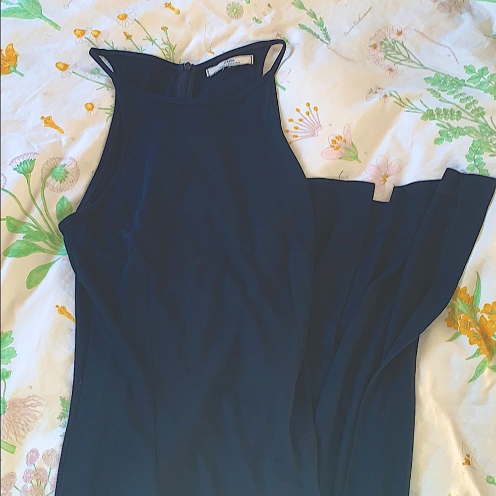Zara black maxi dress